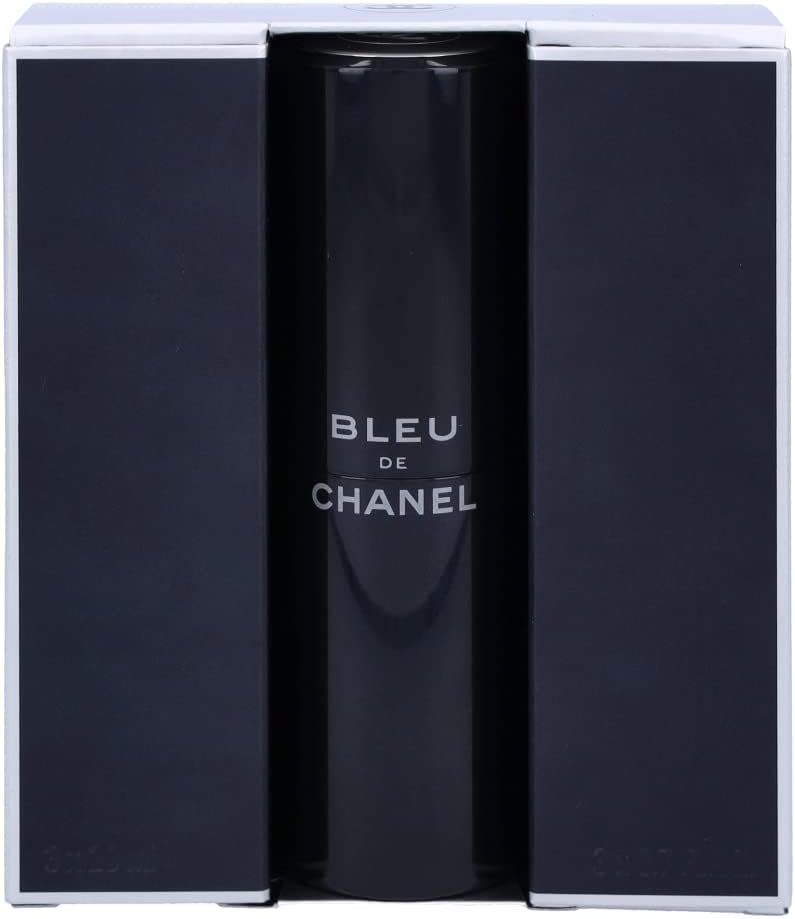 Chanel Bleu De Chanel Eau De Toilette Travel Spray & Two Refills 3x20ml