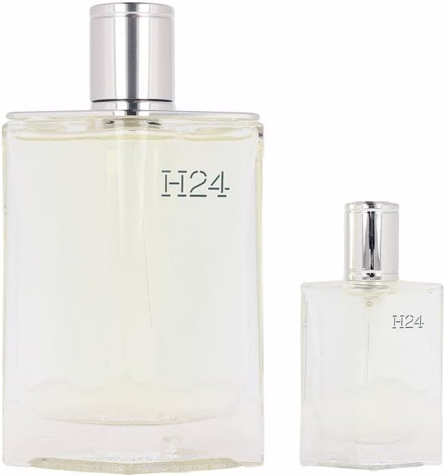 H24 by Hermes for Men - 2 Pc Gift Set 3.3oz EDT Spray, 0.42oz EDT Spray
