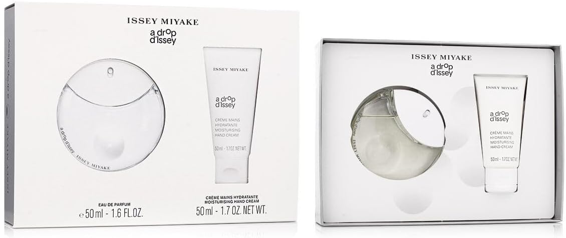 Issey Miyake A Drop D'issey Gift Set 50Ml Edp + Hand Cream 50ml