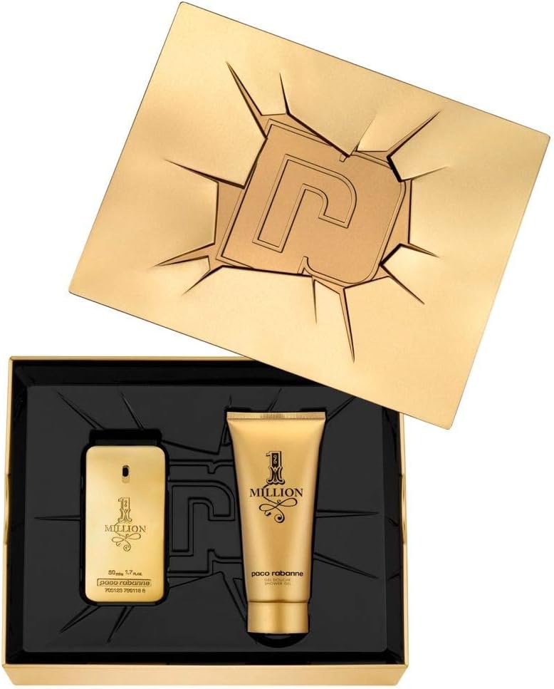 Paco Rabanne 1 MILLION 2018 Gift set 50ml Eau de Toilette EDT & 100ml Shower Gel