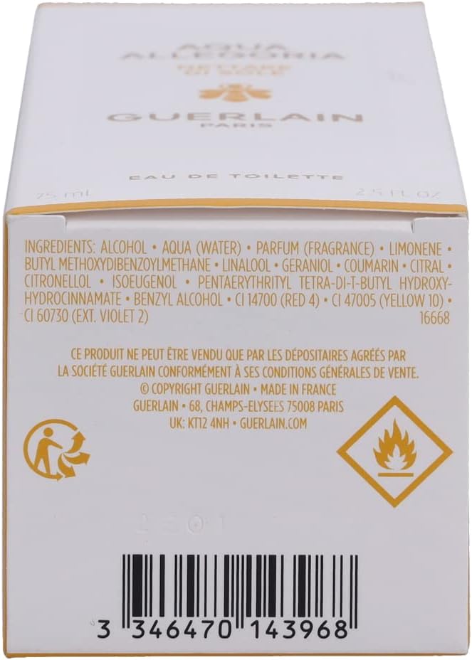 Aqua Allegoria Nettare Di Sole by Guerlain Eau de Toilette Spray 75ml