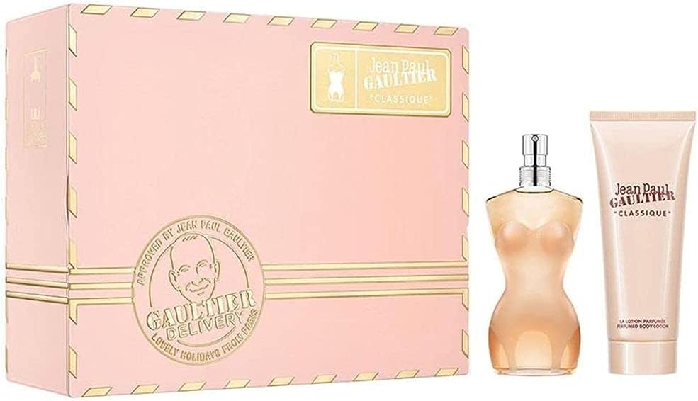 Jean Paul Gaultier Classique Giftset EDT Spray 100ml + Body Lotion 75ml