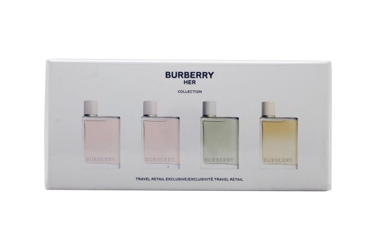 Burberry Her Miniature Coffret: 2x Eau De Parfum + Eau De Toilette + London Dream Eau De Parfum 4x5ml