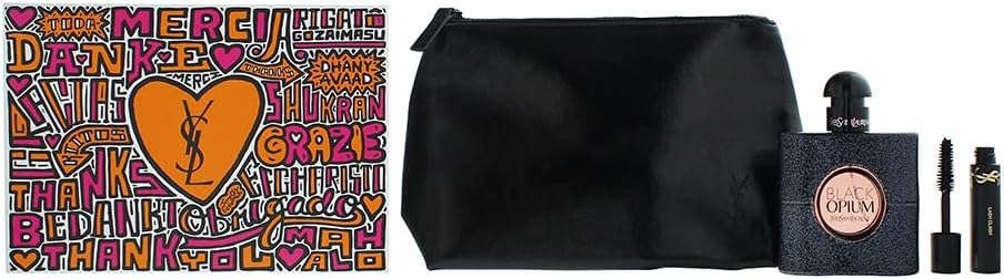 Yves Saint Laurent BLACK OPIUM EAU DE PARFUM 50ML SET - LIMITED EDITION