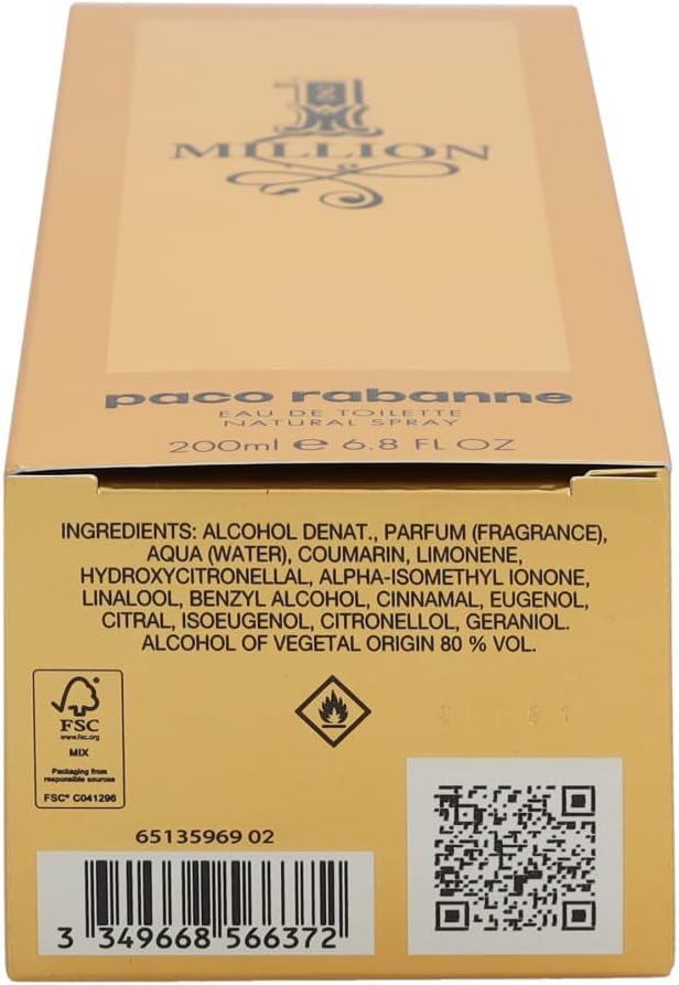 Paco Rabanne One Million dla m??czyzny Woda toaletowa 200 ml