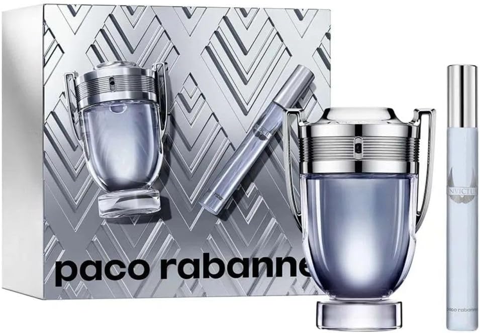 Paco Invictus Set: Edt Spray 100ml + Edt 20ml