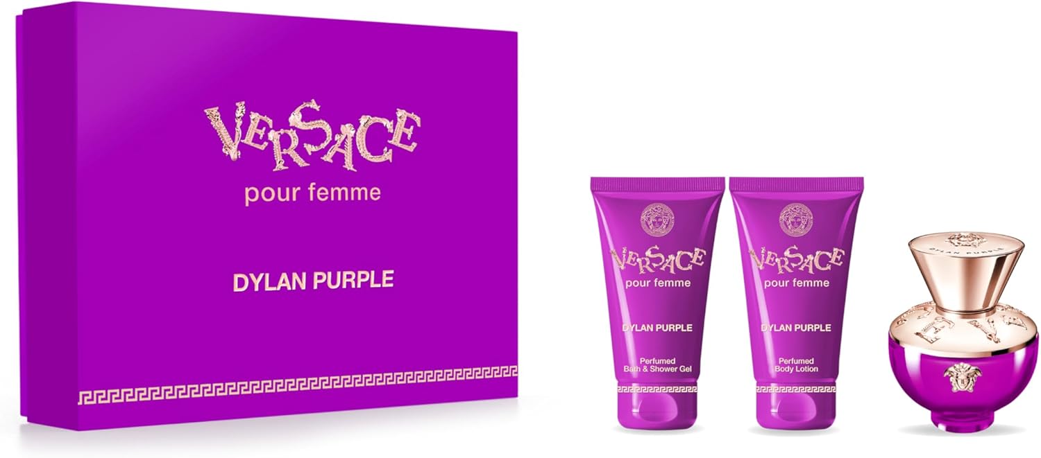 Versace Dylan Purple Eau de Parfum 50ml Gift Set 2023