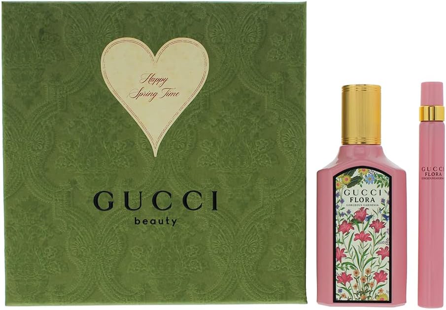 Gucci Flora Gorgeous Gardenia 2 Piece Gift Set: Eau De Parfum 50ml - Eau De Parf