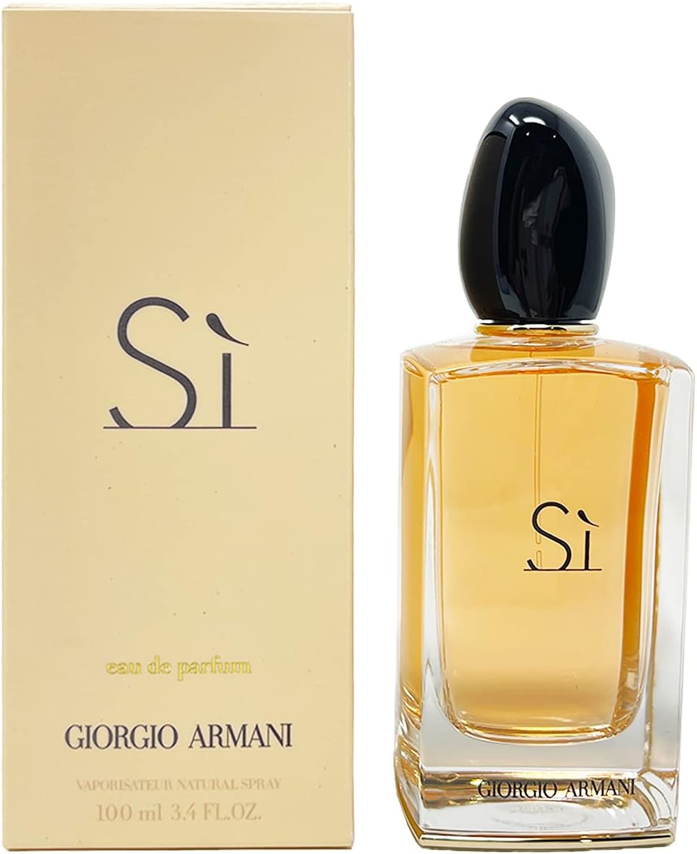 Giorgio Armani Si Eau De Parfum Spray 100 ml (3.4 Fl. Oz) EDP Perfume