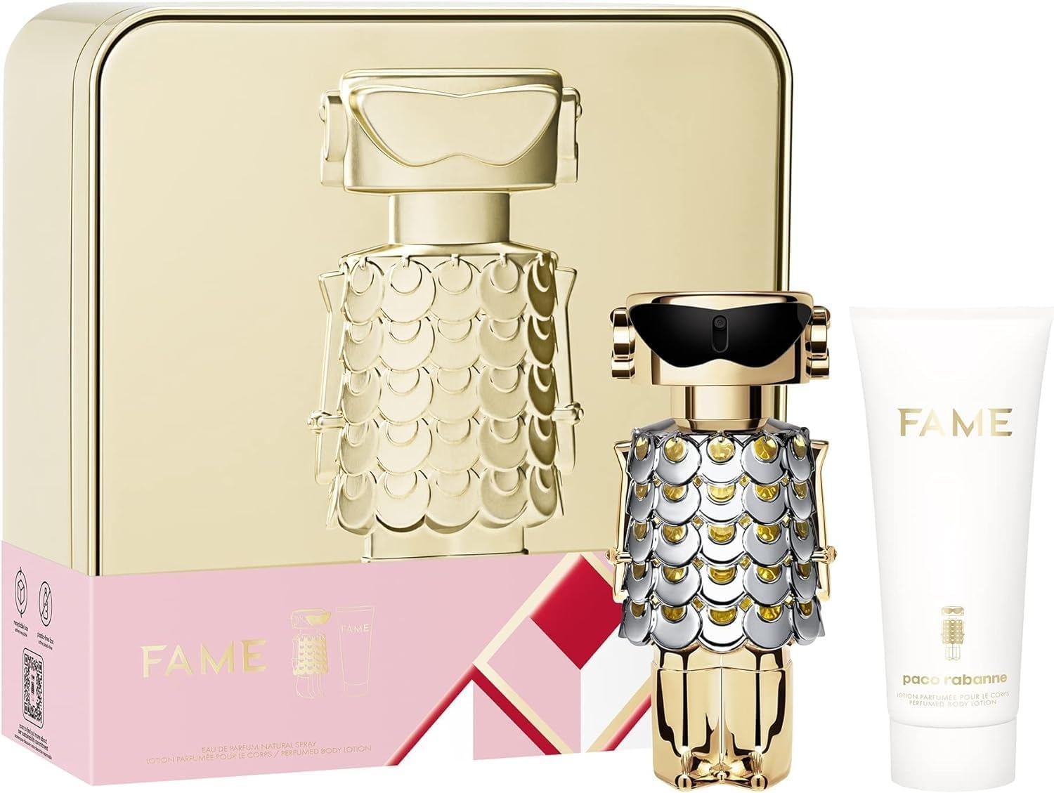 Paco Rabanne FAME SET: EDP SPRAY 80ML + BODY LOTION 100ML