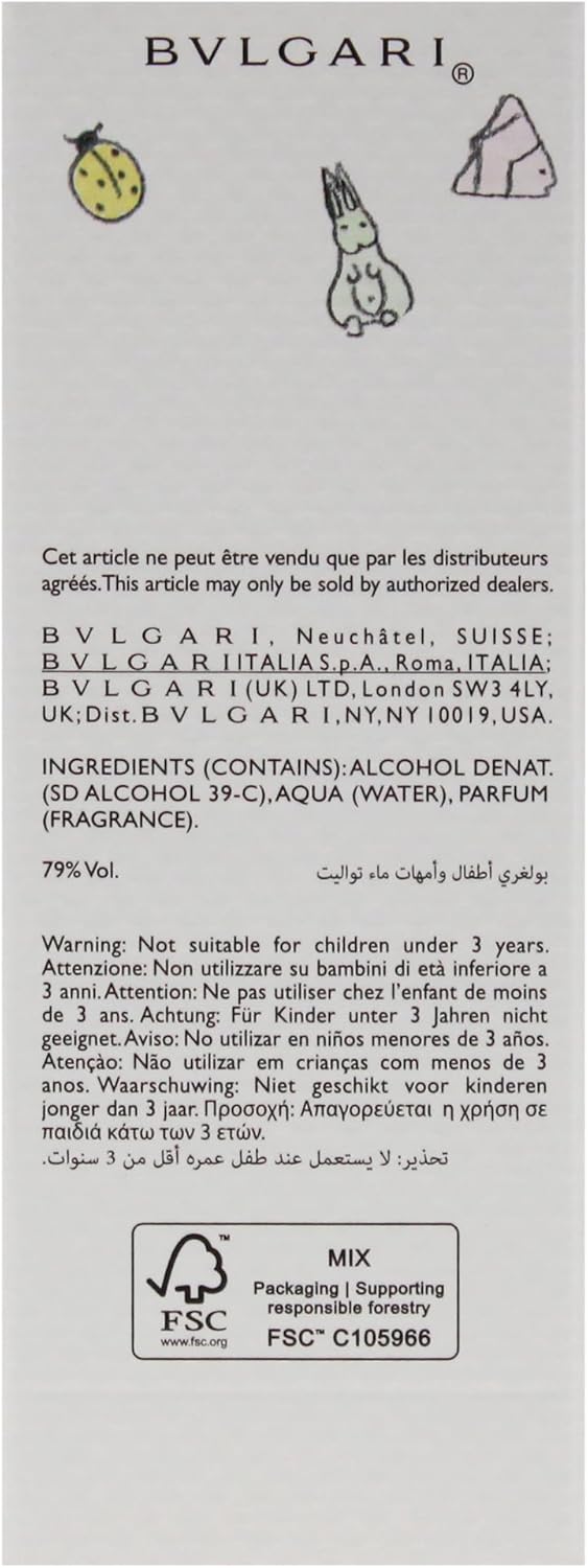 Bvlgari Petits Et Mamans Eau de Toilette - 100 ml