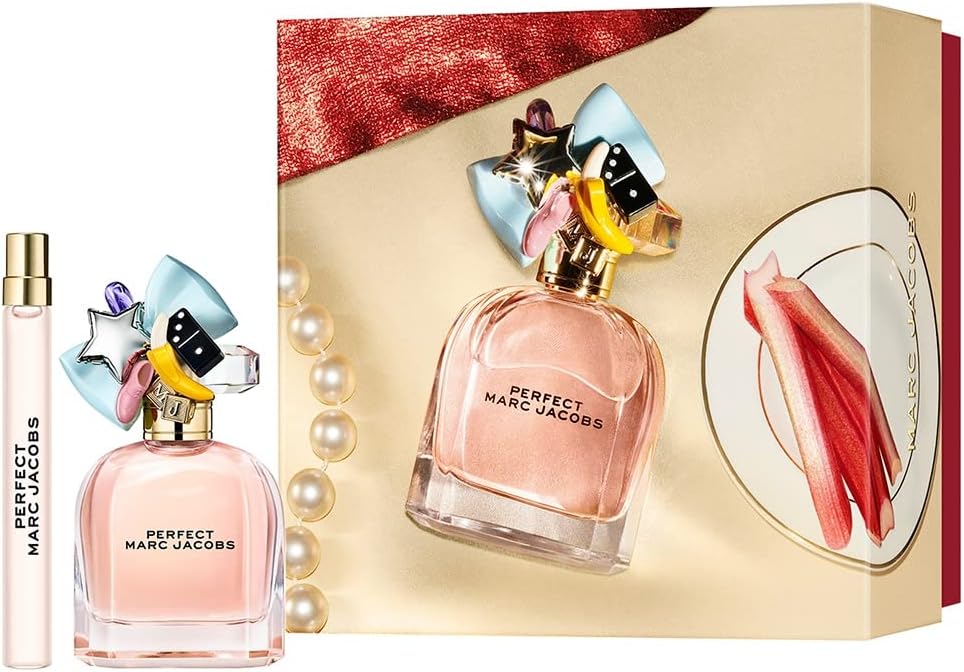 Marc Jacobs Perfect 2 Piece Gift Set: Eau De Parfum 50ml - Eau De Parfum 10ml