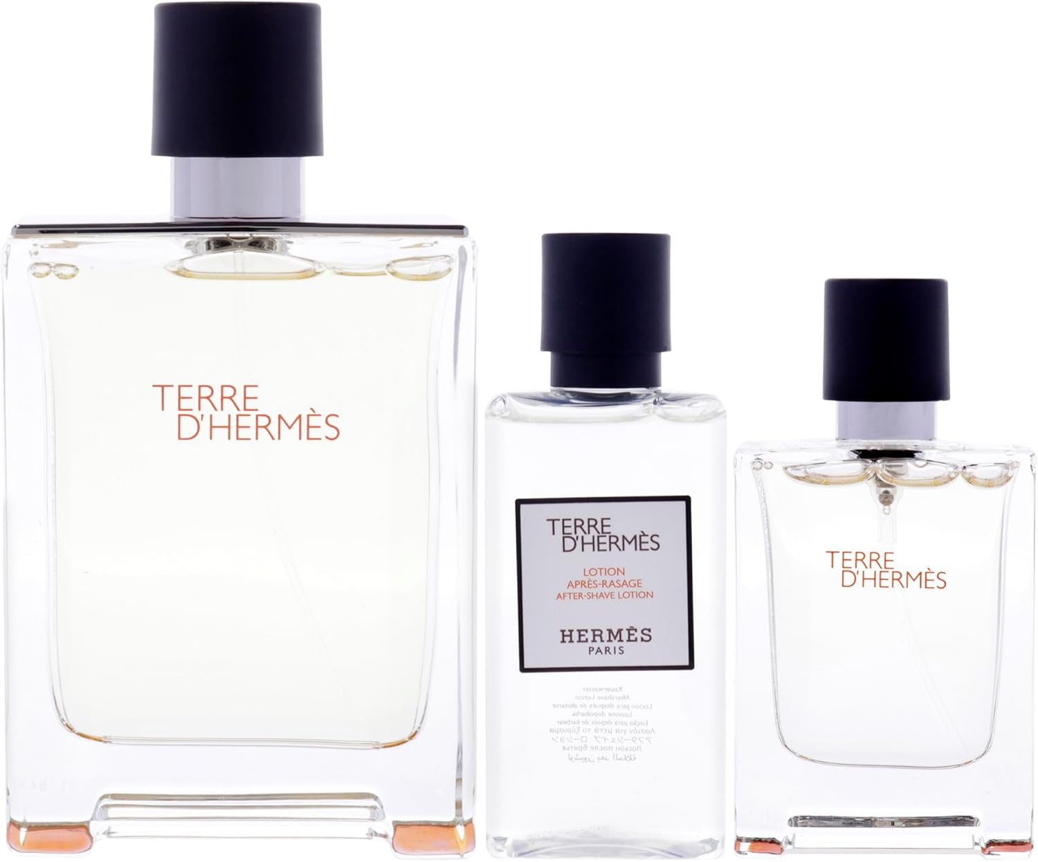 HERMES TERRE D'HERMES SET: EDT SPRAY 100ML + 12.5ML + ASB 40ML