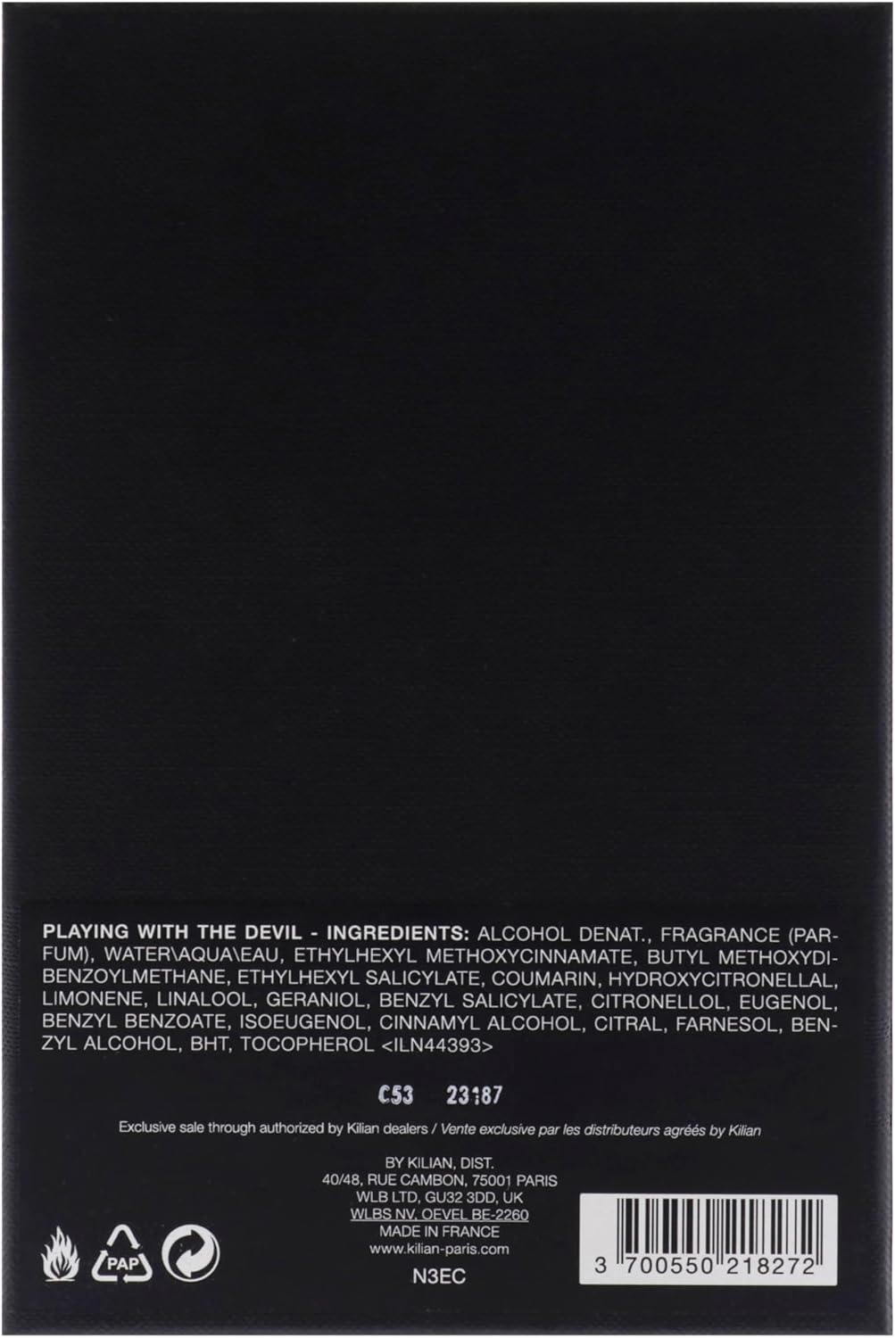 Kilian PLAYING WITH THE DEVIL 50 ML