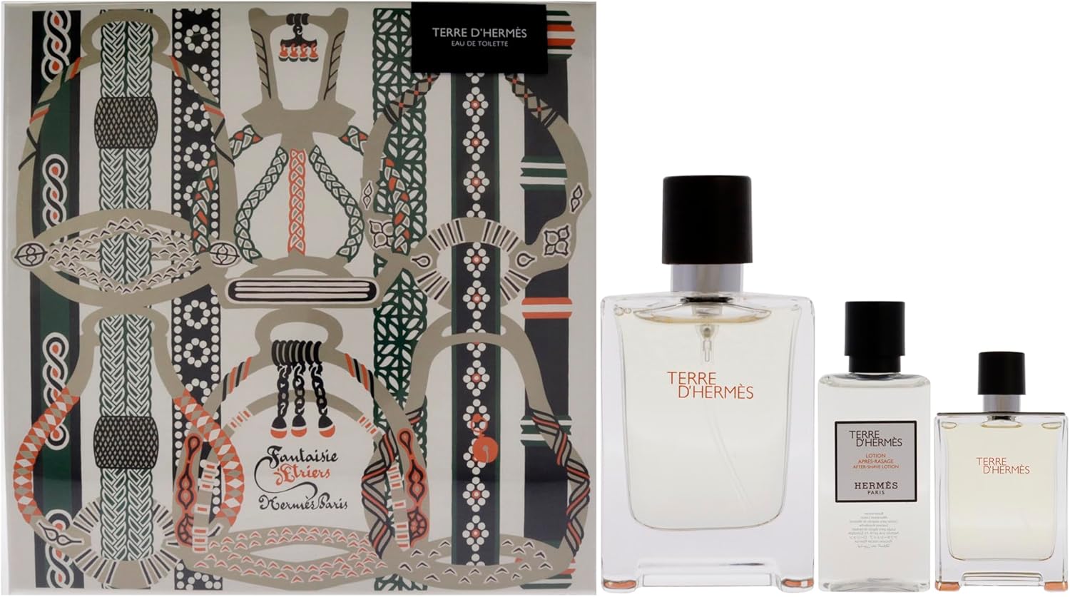 HERMES TERRE D'HERMES SET: EDT SPRAY 100ML + 12.5ML + ASB 40ML