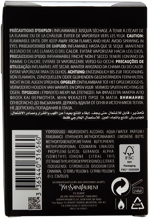 Yves Saint Laurent Eau de Toilette, 0.1 kg