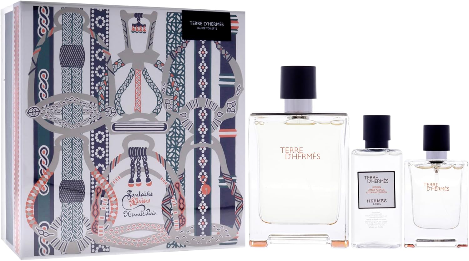 HERMES TERRE D'HERMES SET: EDT SPRAY 100ML + 12.5ML + ASB 40ML