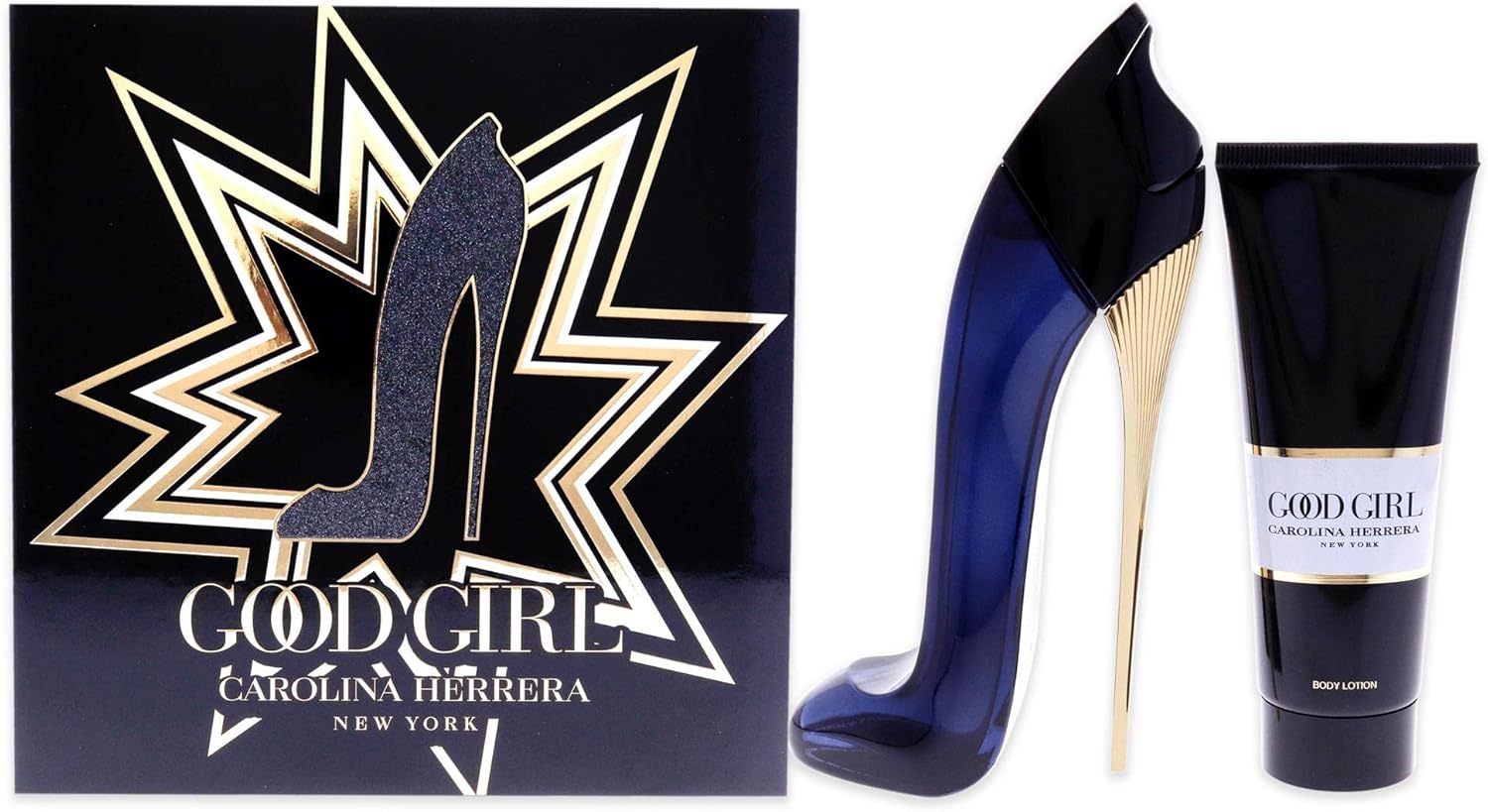 Carolina Herrera Good Girl For Women 2 Pc Gift Set 1.7oz EDP Spray, 2.5oz Body Lotion