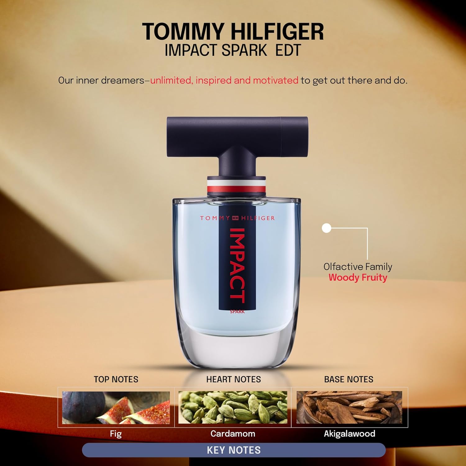 Tommy Hilfiger Impact Spark Eau de Toilette Spray 50ml