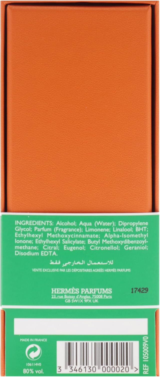 Eau de Basilic Pourpre by Hermes for Women - 3.3 oz EDC Spray