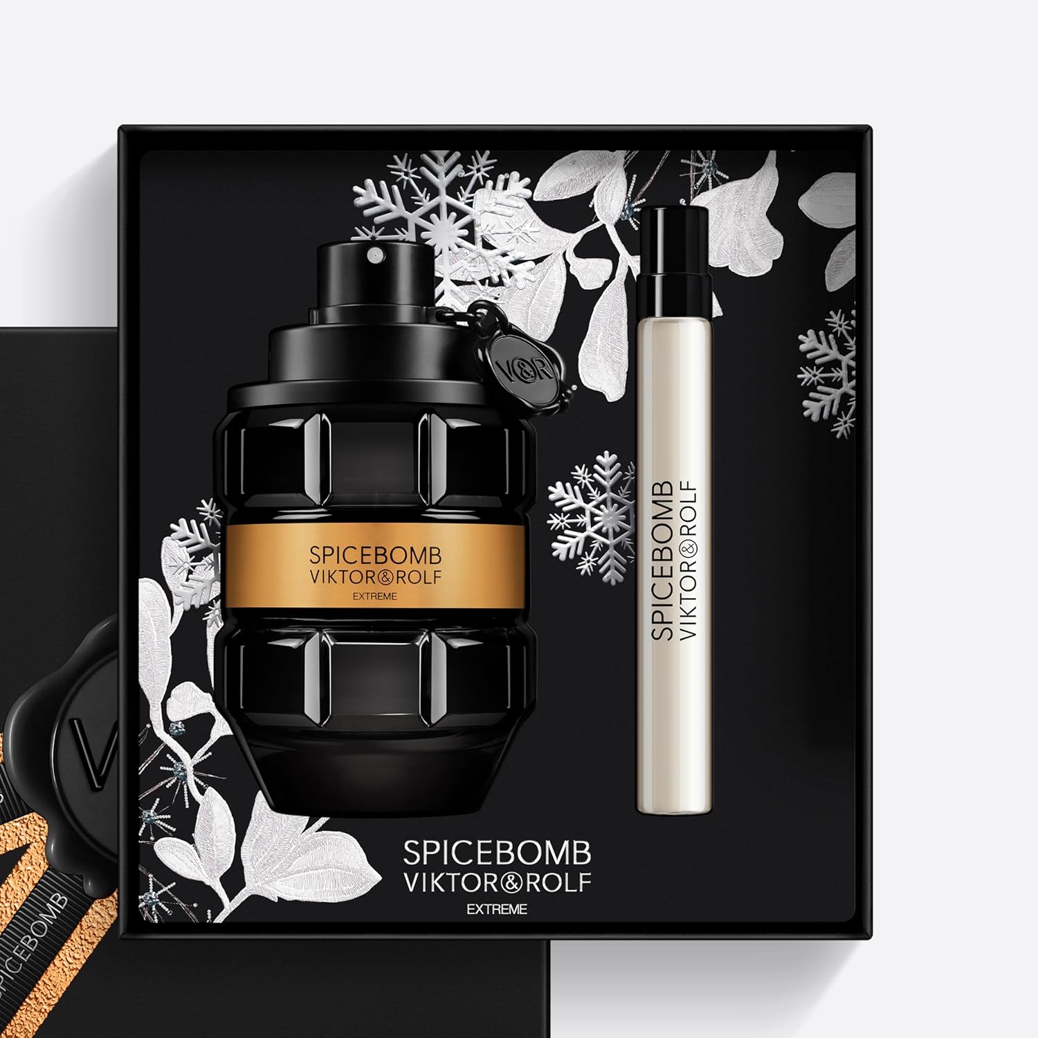 Viktor & Rolf Spicebomb Extreme Eau de Parfum 90ml Gift Set 2024 (Contains 90ml EDP and 10ml EDT Travel Spray)