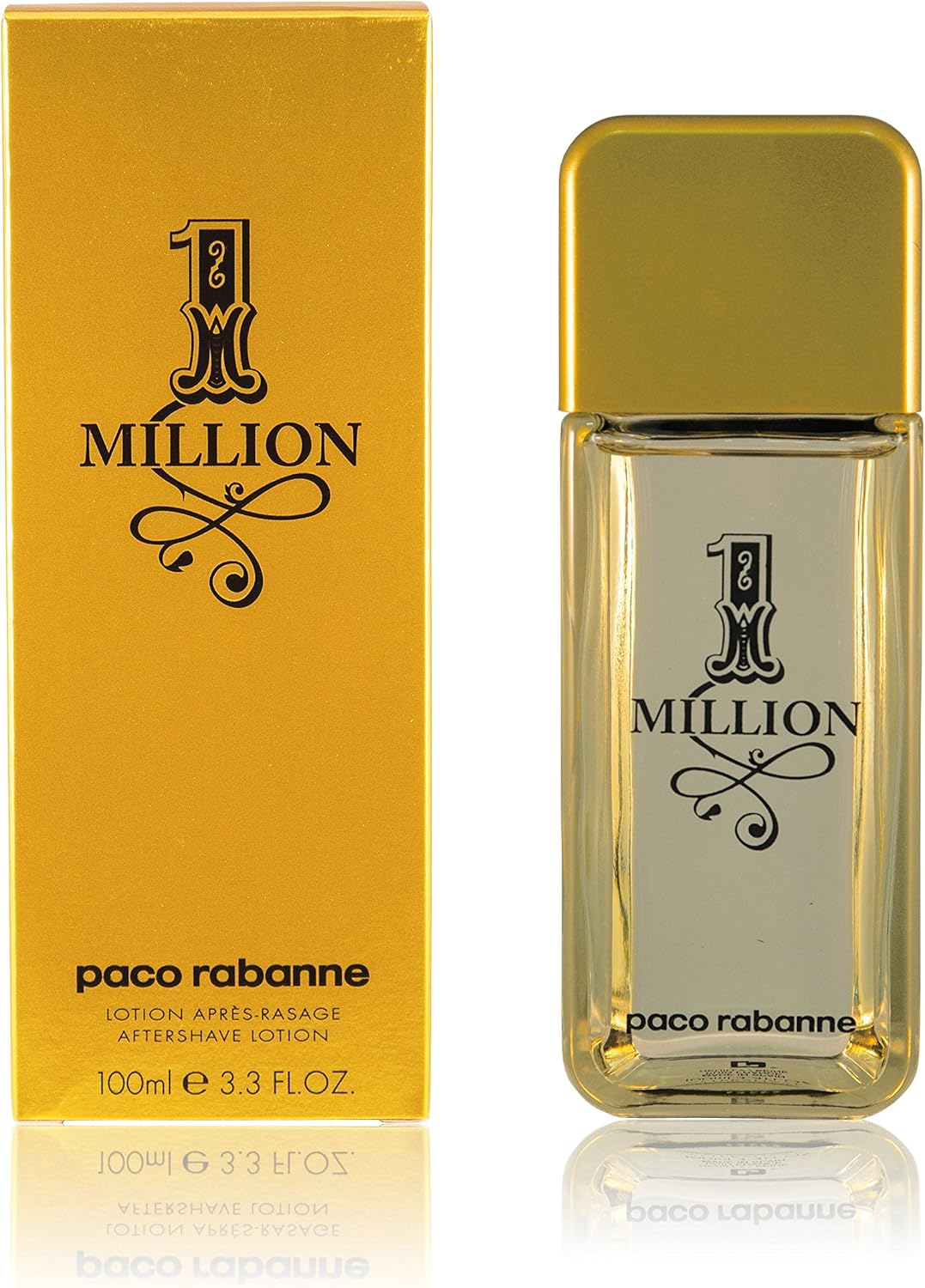 Paco1 Million 100ml After Shave Lotion Mens New