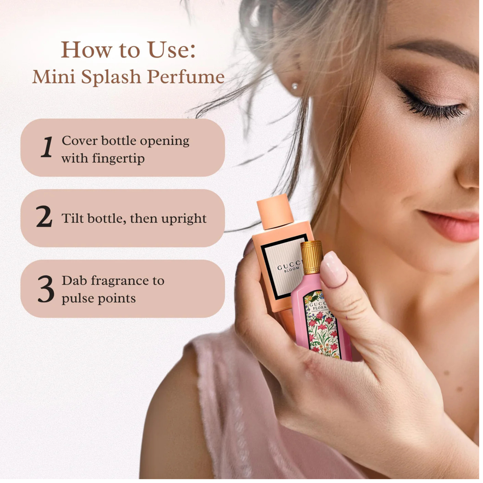 Gucci Women’s 4-Piece Fragrance Gift Set – Bloom & Flora 0.16oz