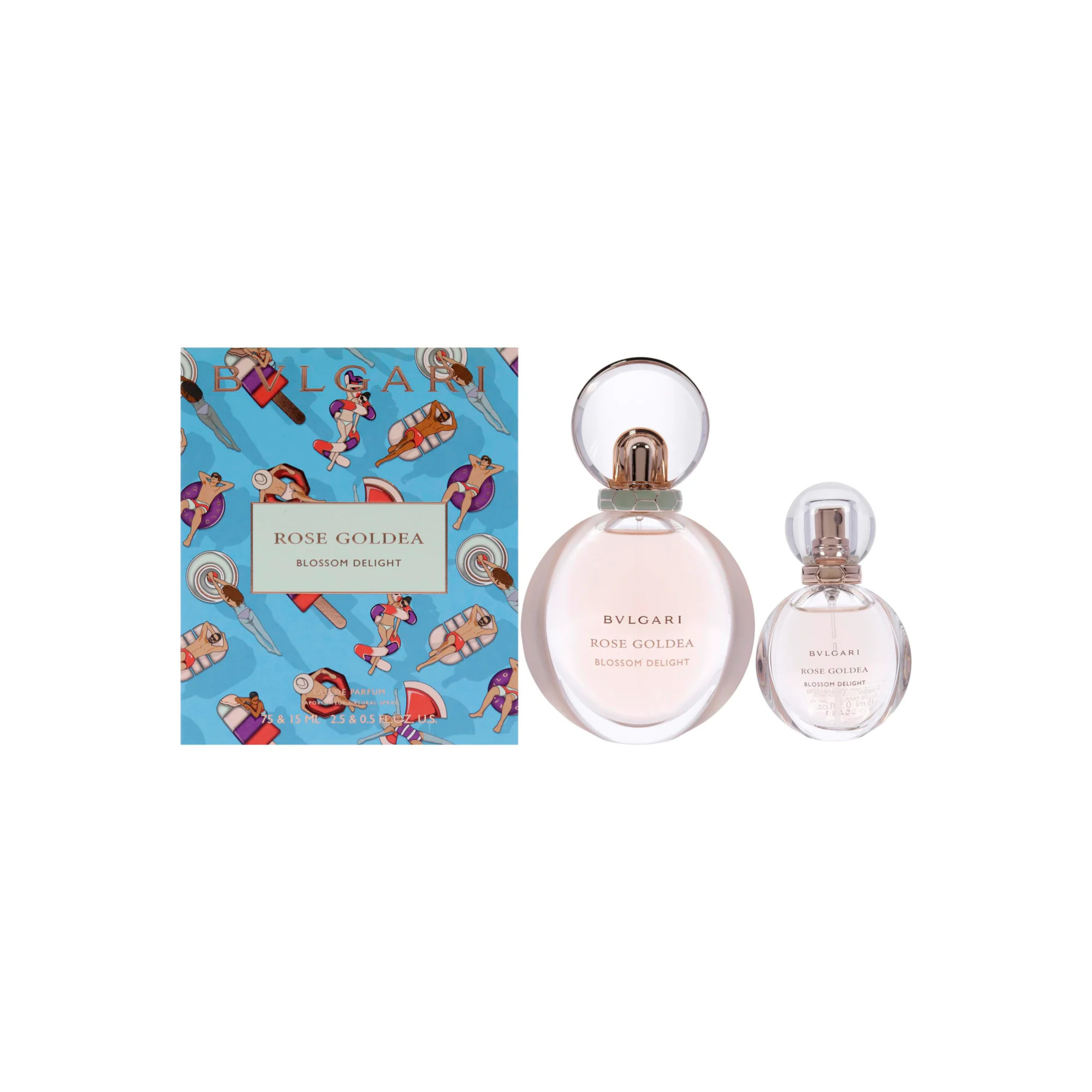 Bvlgari Rose Goldea Blossom Delight 2-Pc Gift Set for Women – 2.5oz & 0.5oz EDP