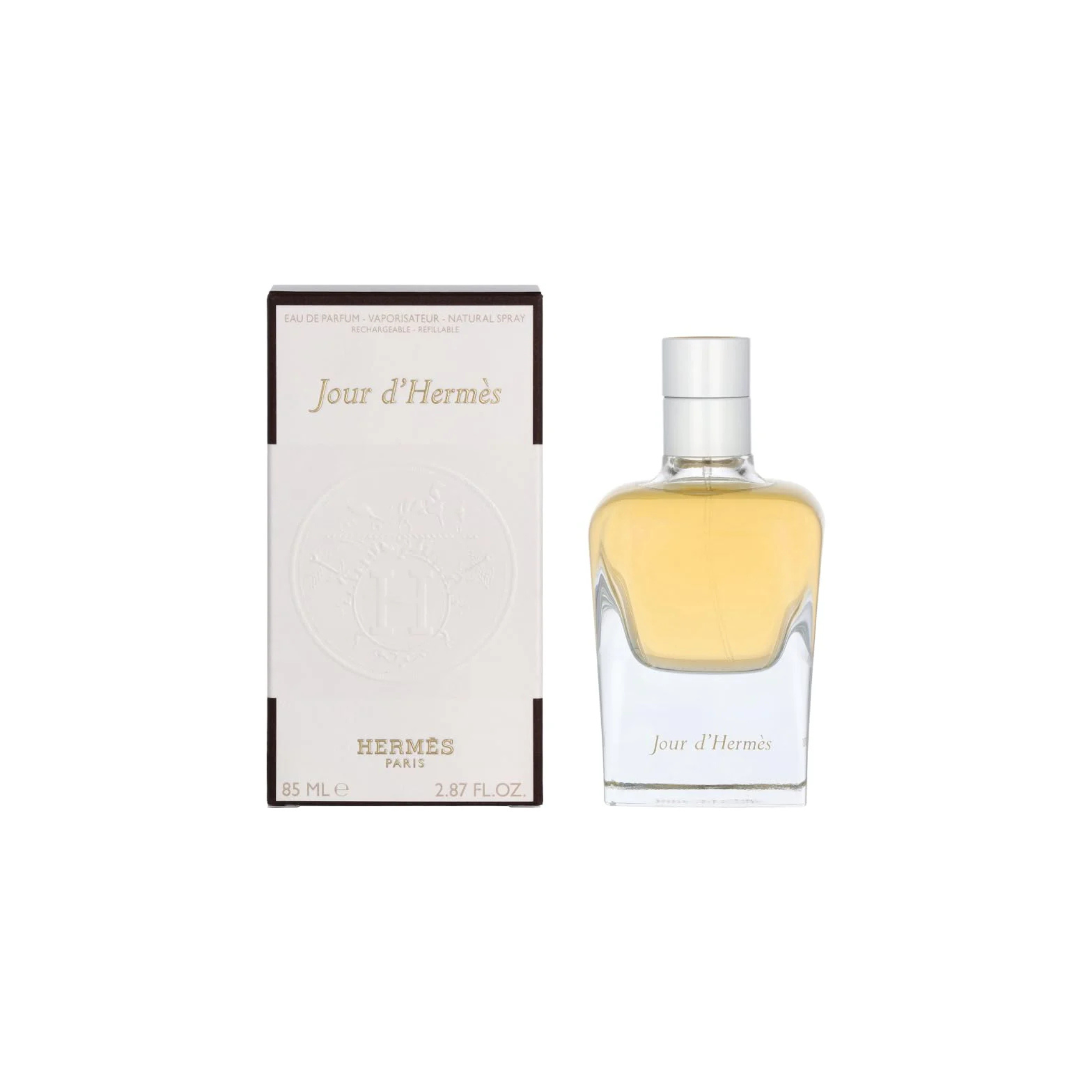 Hermès Jour d’Hermès Eau de Parfum Spray – Women, 2.87 fl oz Refillable