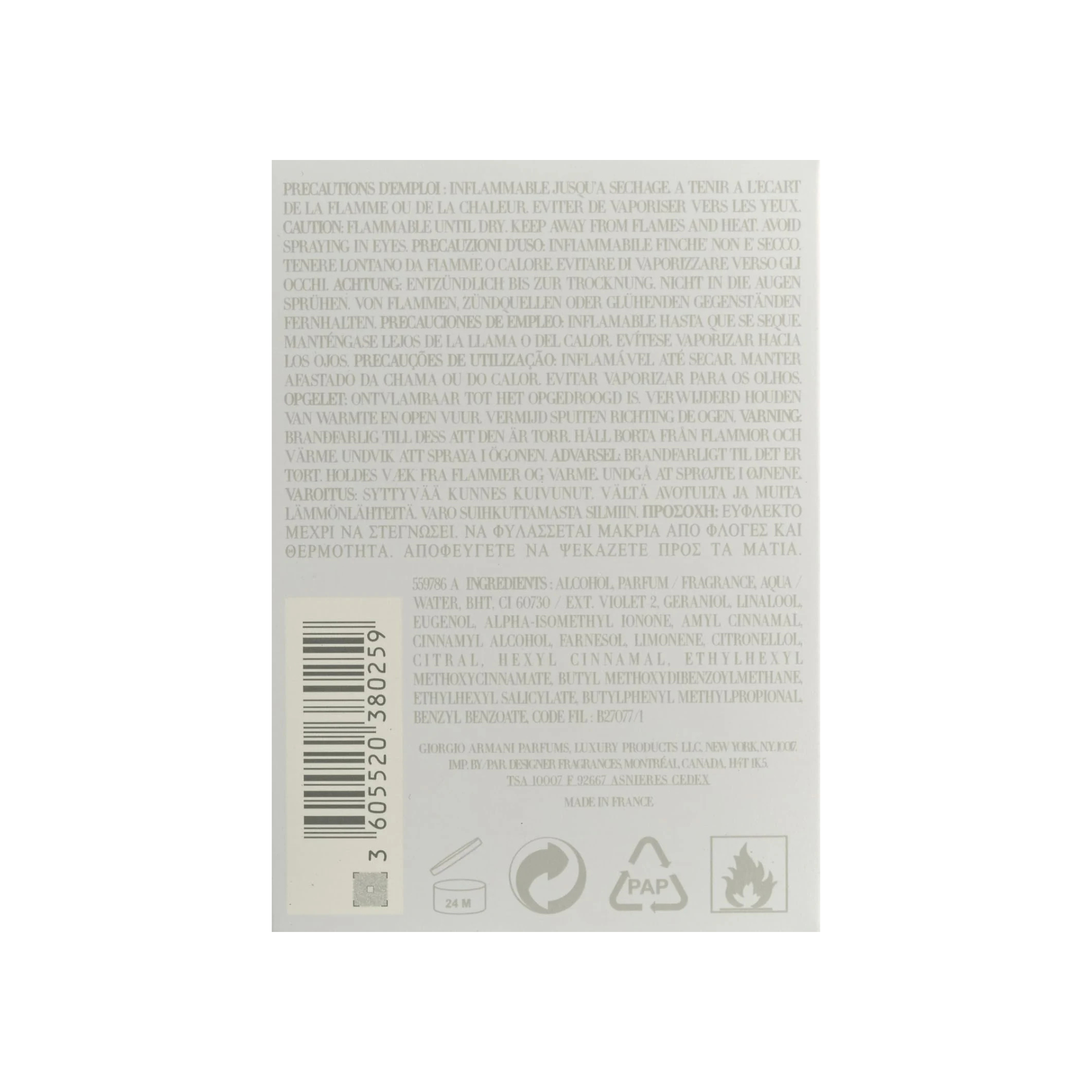 Giorgio Armani Emporio Armani Diamonds Eau de Parfum – 50ml