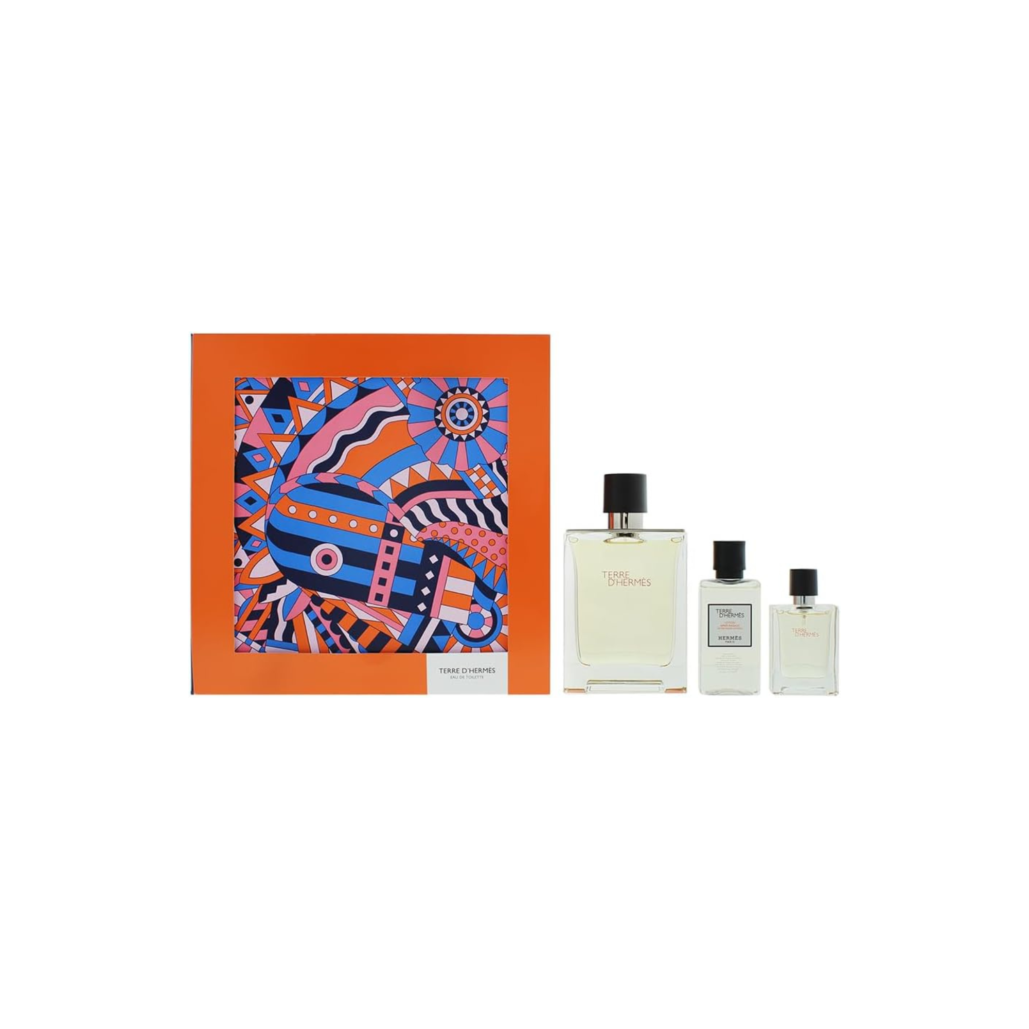Hermès Terre d’Hermès Gift Set – EDT 100ml + EDT 12.5ml + Aftershave Balm 40ml