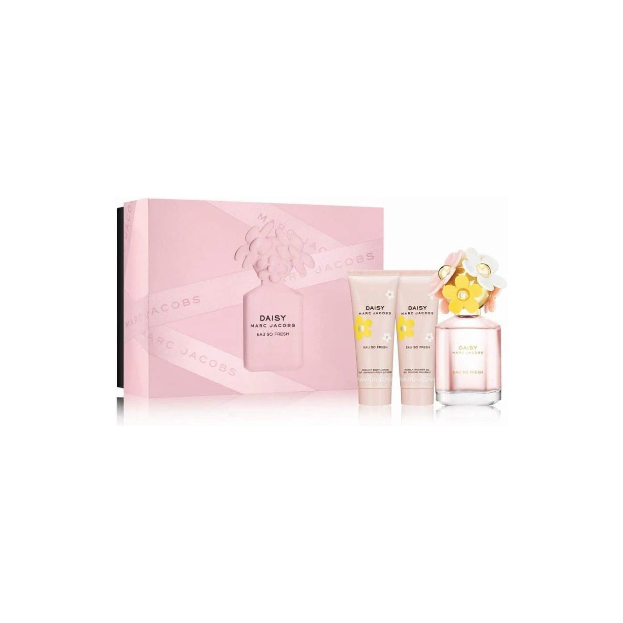 Marc Jacobs Daisy Eau So Fresh Gift Set – EDT 75ml + Body Lotion 75ml + Shower Gel 75ml