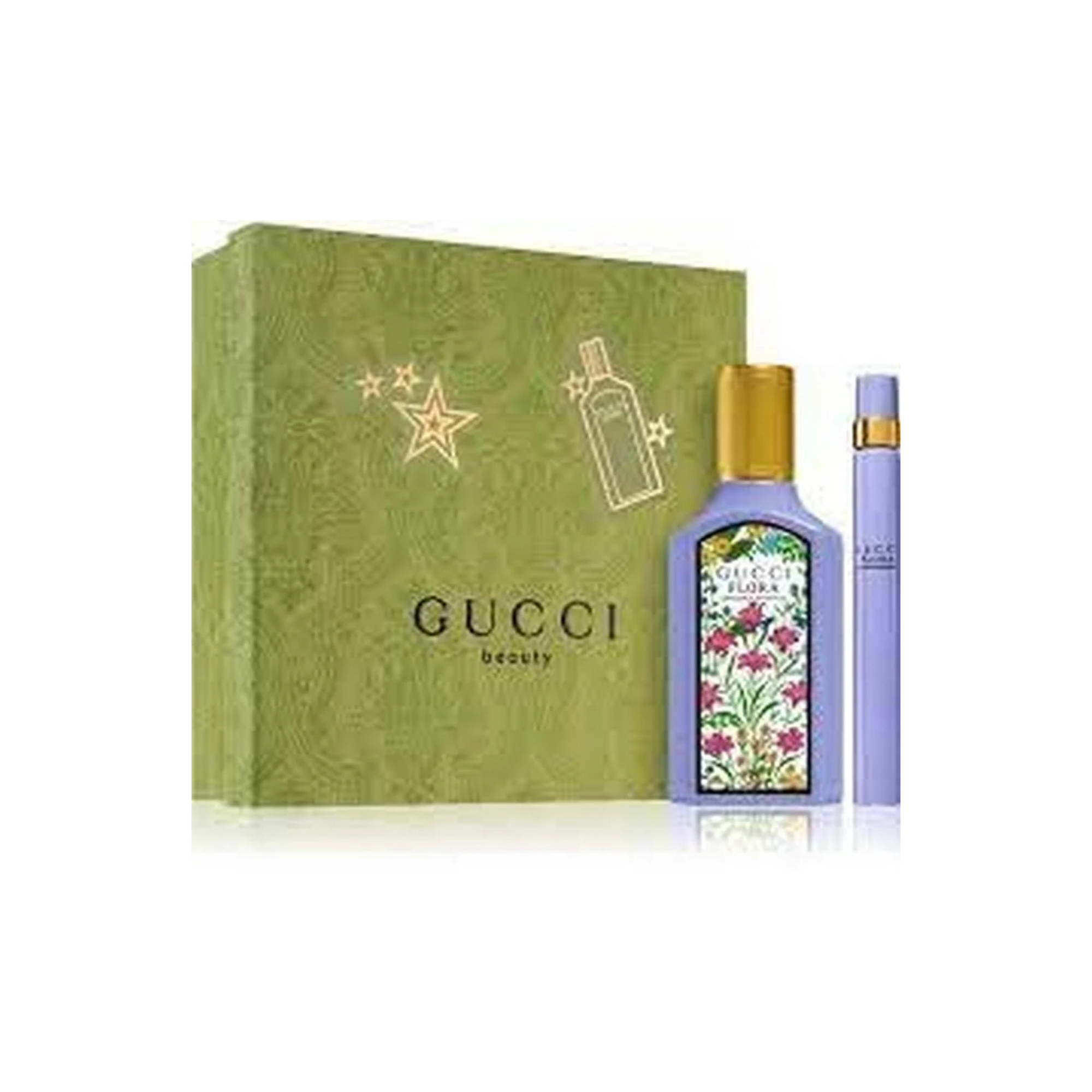 Gucci Flora Gorgeous Magnolia Gift Set for Women – 2 Pc (1.6oz EDP & 0.33oz EDP)
