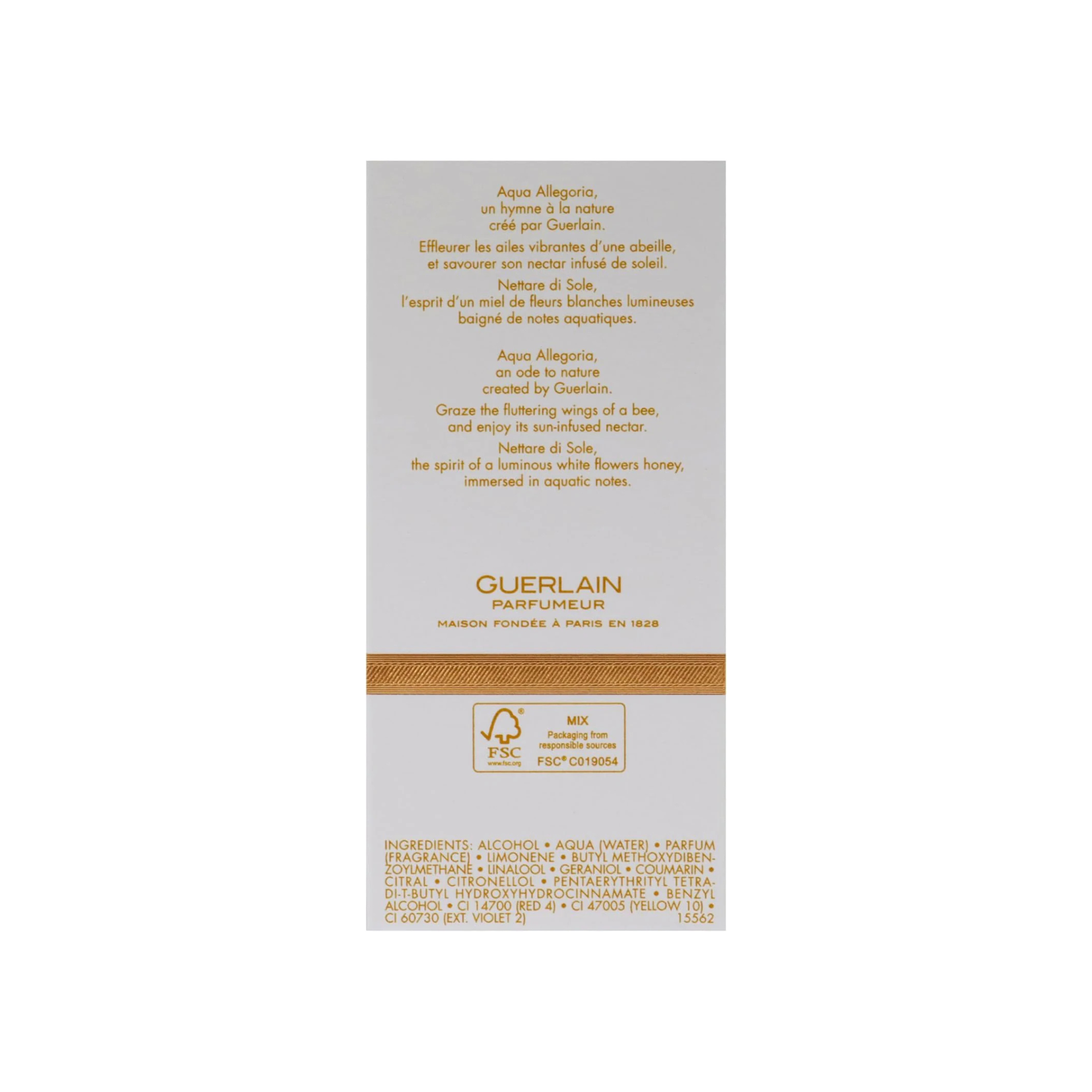 GUERLAIN Aqua Allegoria Nettare di Sole Eau de Toilette Spray – 125ml