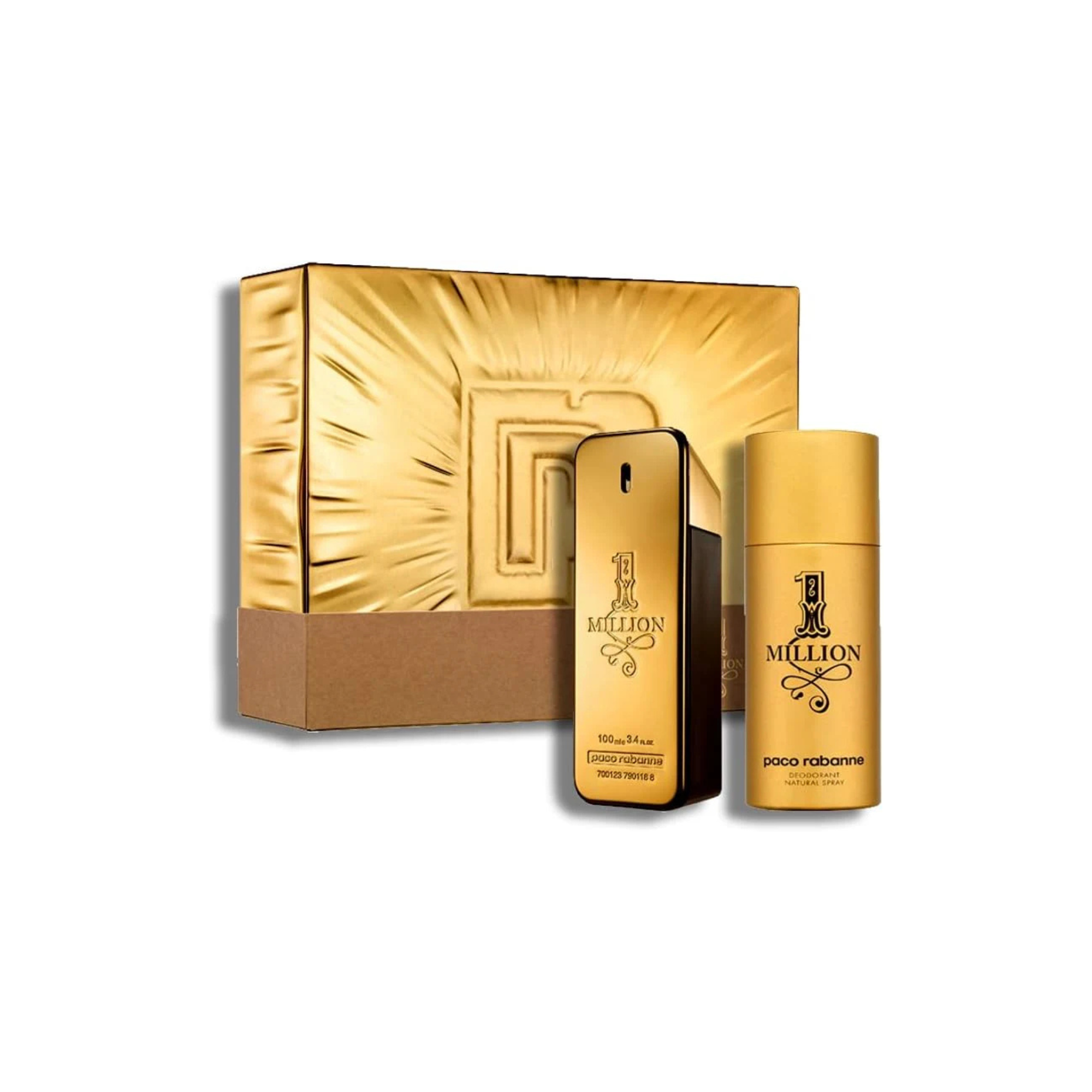 Paco Rabanne 1 Million 2-Piece Gift Set – Eau De Toilette 100ml & Shower Gel 100ml